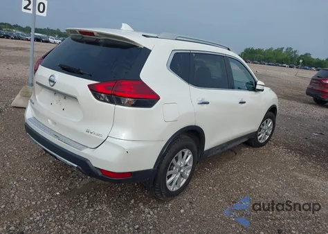 2017 Nissan Rogue Sv из США, поврежденный, VIN 5N1AT2MVXHC792371
